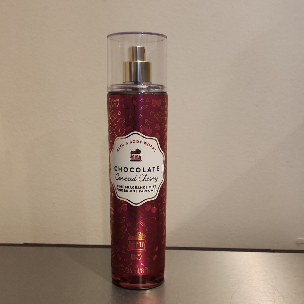 Bath & Body Works Chocolate Covered Cherry Fine Fragrance Mist - RARE NEW